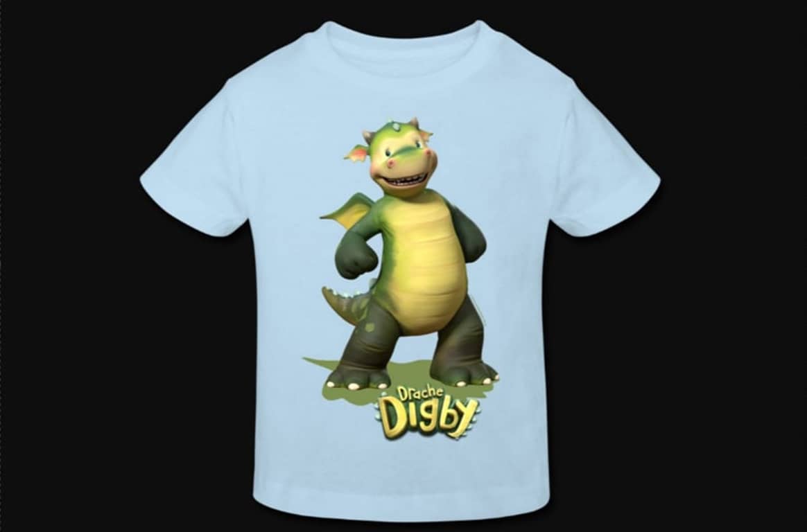 Spreadshirt x ZDF: T-Shirts mit Drache Digby, Insectibles & Co.