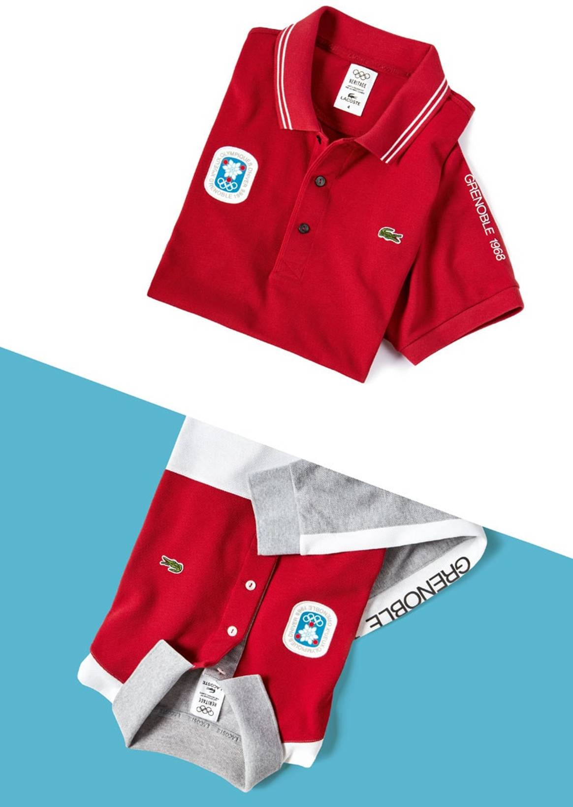 Lacoste celebrates Olympic heritage with new apparel line