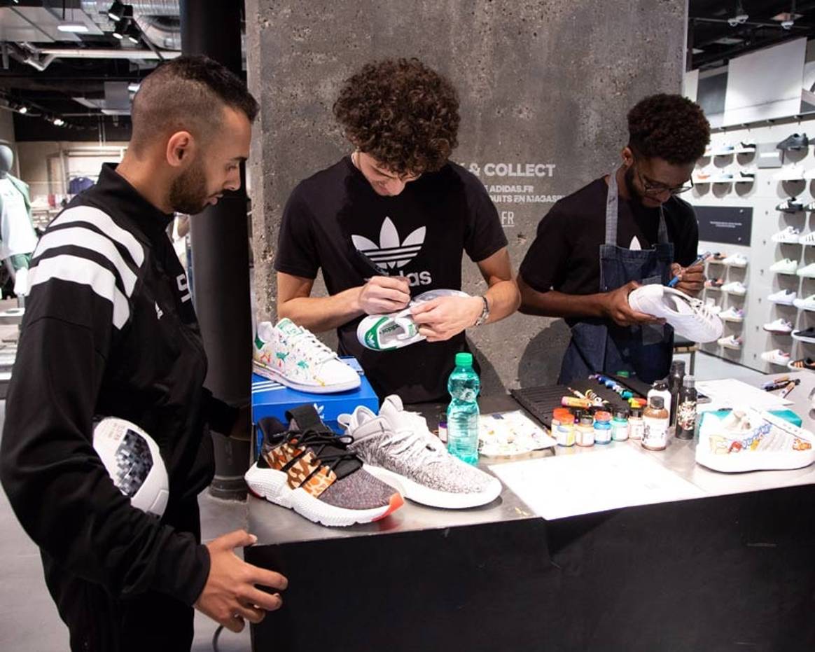 Adidas ouvre à Paris une boutique conçue comme un lieu de rassemblement des créateurs