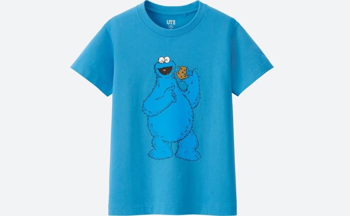 Uniqlo представил коллекцию футболок UT Kaws x Sesame Street