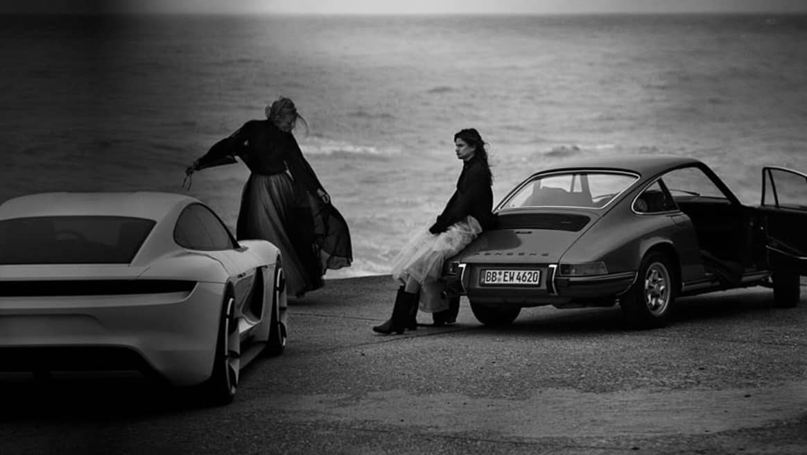 Peter Lindbergh photographs Porsche through fashion lens