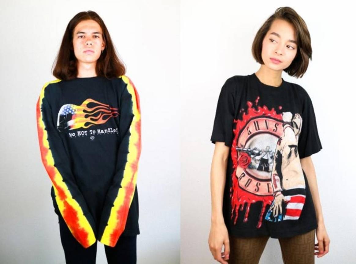 In beeld: BUYITNOW brengt vintage T-shirtcollectie uit