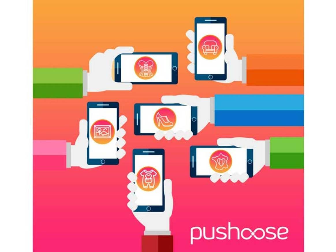 Pushoose, l'application qui facilite le shopping simple et local