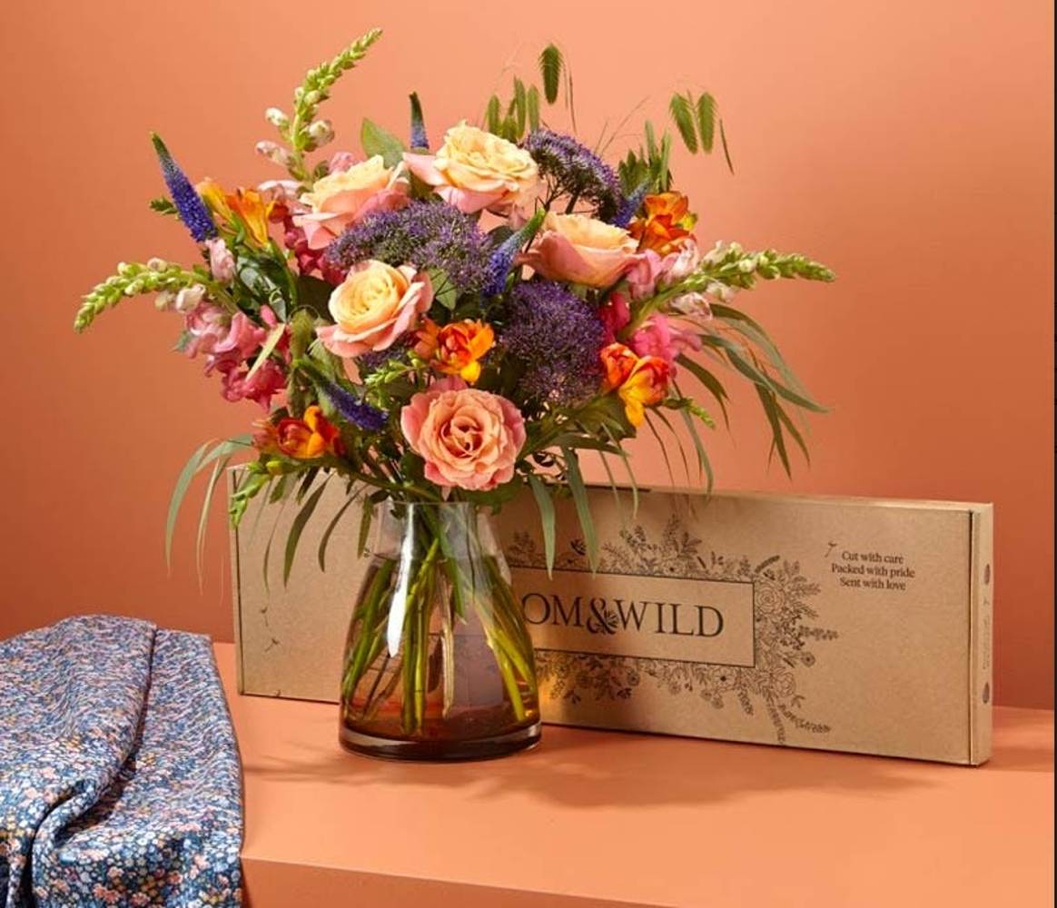 Bloom and Wild launching Liberty print bouquets