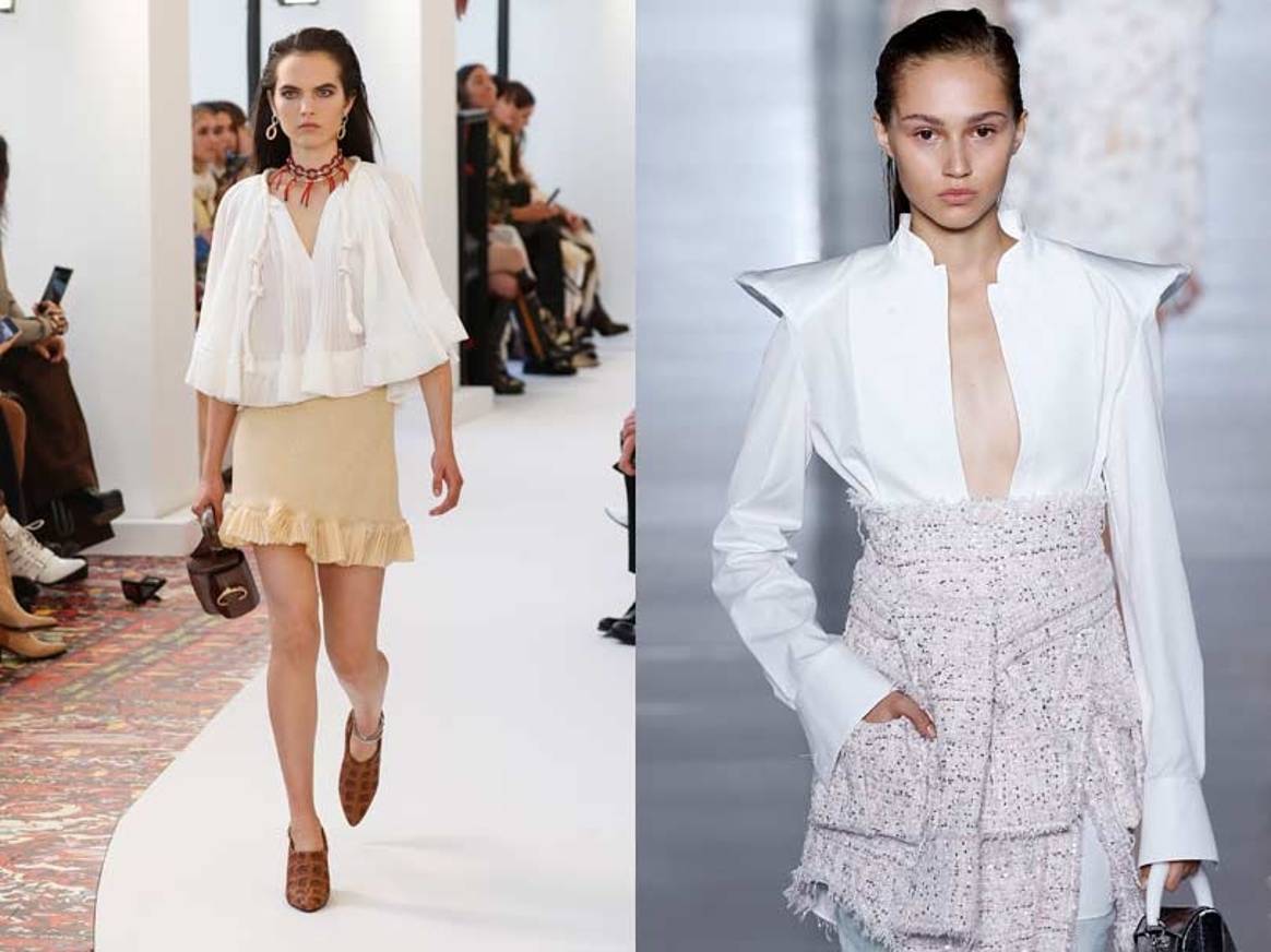 Kleine tassen en grote brillen: dit zijn de grootste trends gezien op Fashion Week Parijs