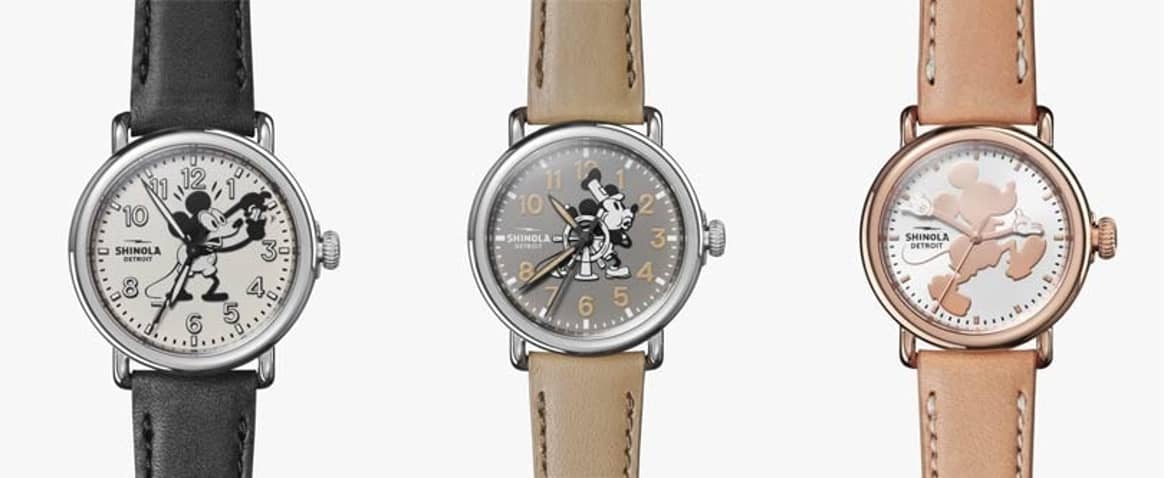 Shinola celebrates Mickey Mouse with new collection
