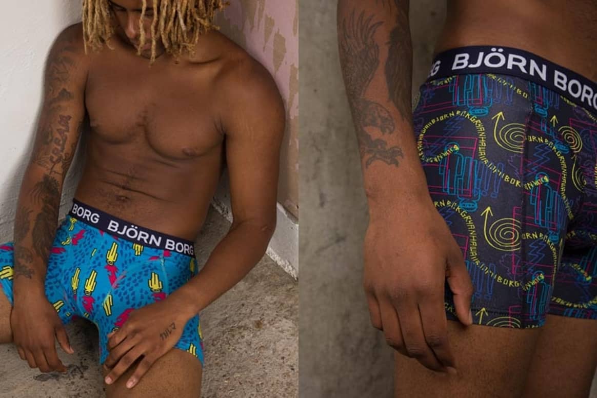 Björn Borg in collaboration with well-known fashion artist Ryan Hawaii