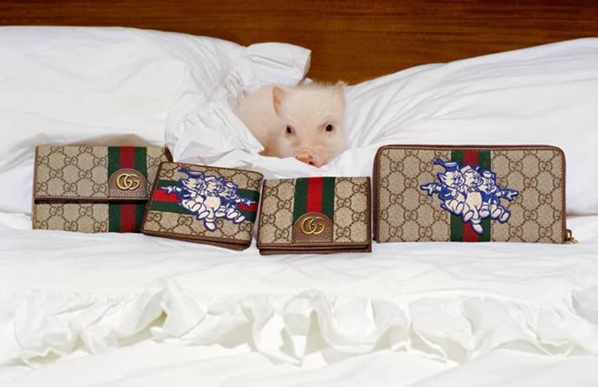 Gucci : une collection dédiée à l’année du cochon