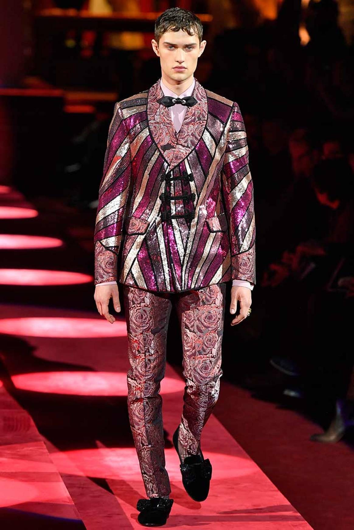 Mode à Milan : élégance et strass pour Dolce & Gabbana