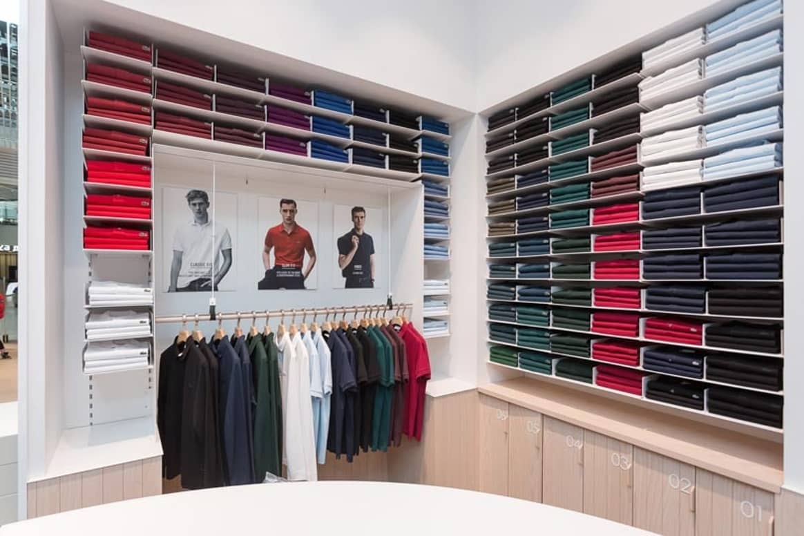 En images : Lacoste présente son nouveau concept de magasin