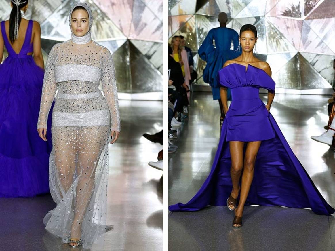 At New York Fashion Week, next autumn looks sexy and colorful