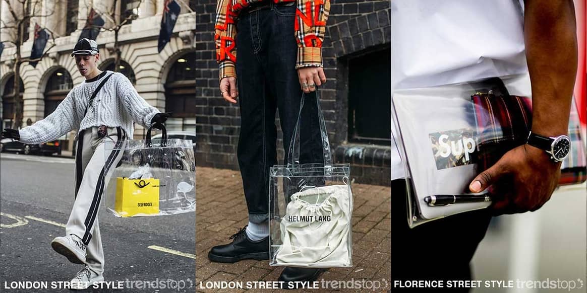Images courtesy of Trendstop, left to right: London 2019,
London 2019, Florence 2019.