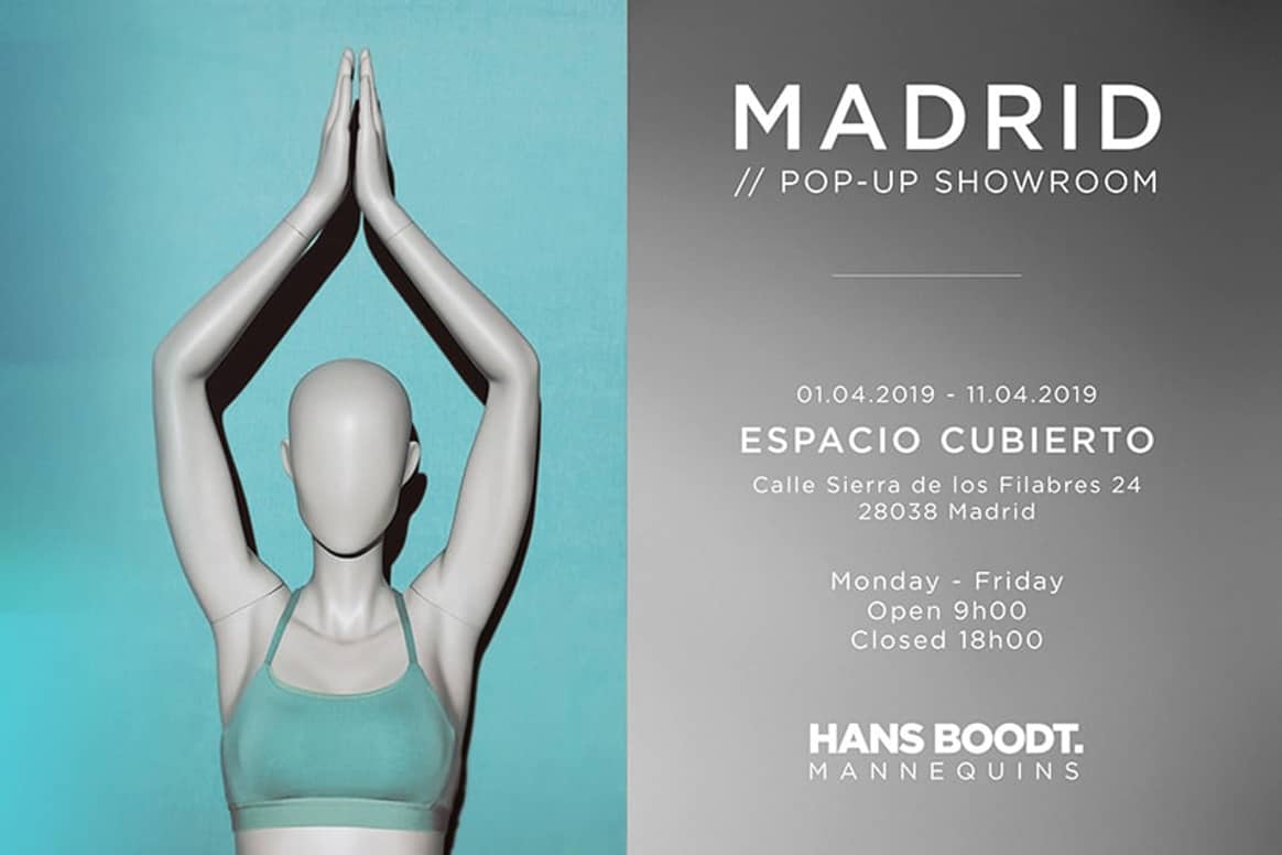 Abre en Madrid el primer pop-up showroom de Hans Boodt Mannequins