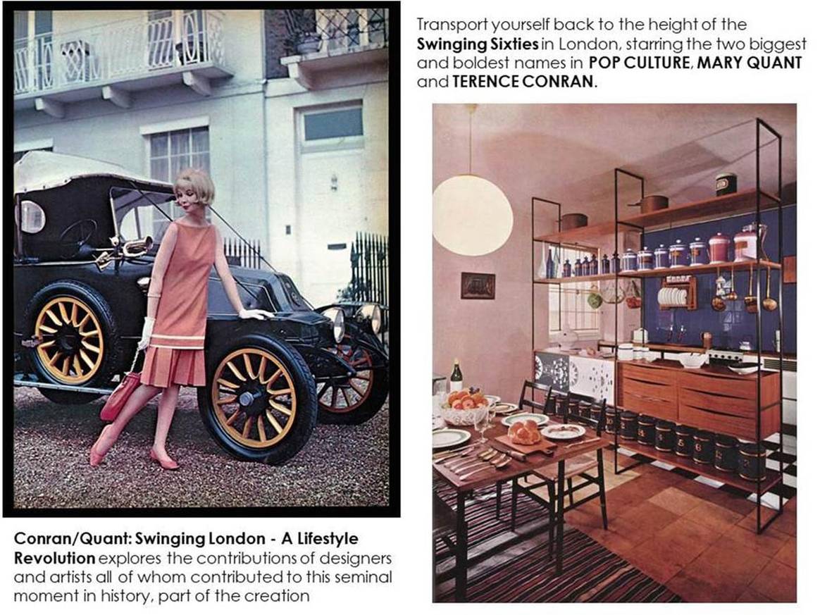 Inside the new book "Swinging London: A Lifestyle Revolution / Terence Conran - Mary Quant"