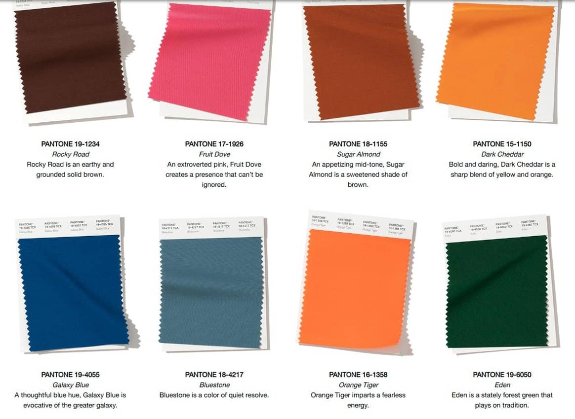 The consumer trends with Pantone colors retailers should know
