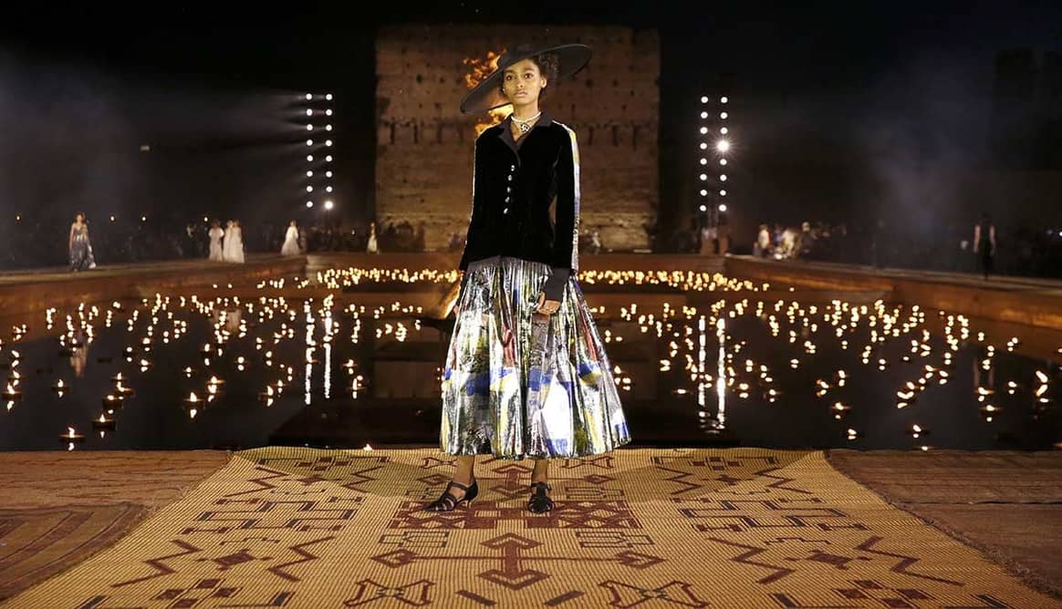 Christian Dior brilla en Marrakech con su colección Crucero