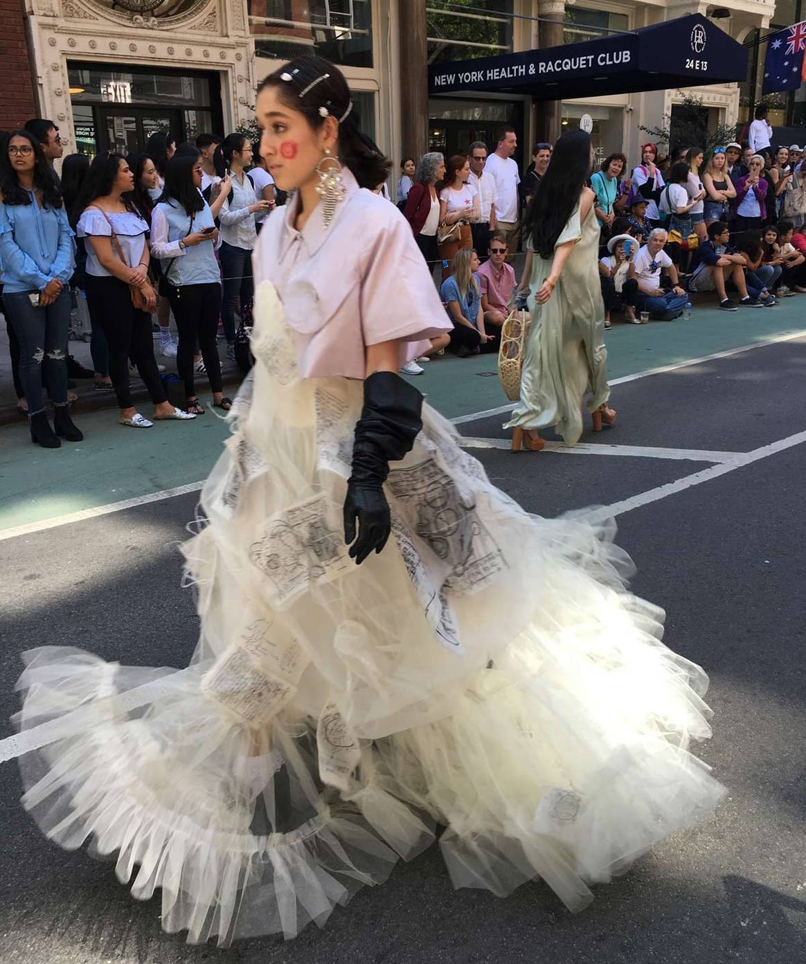 Parsons occupies 13th St for its first ever street fashion show