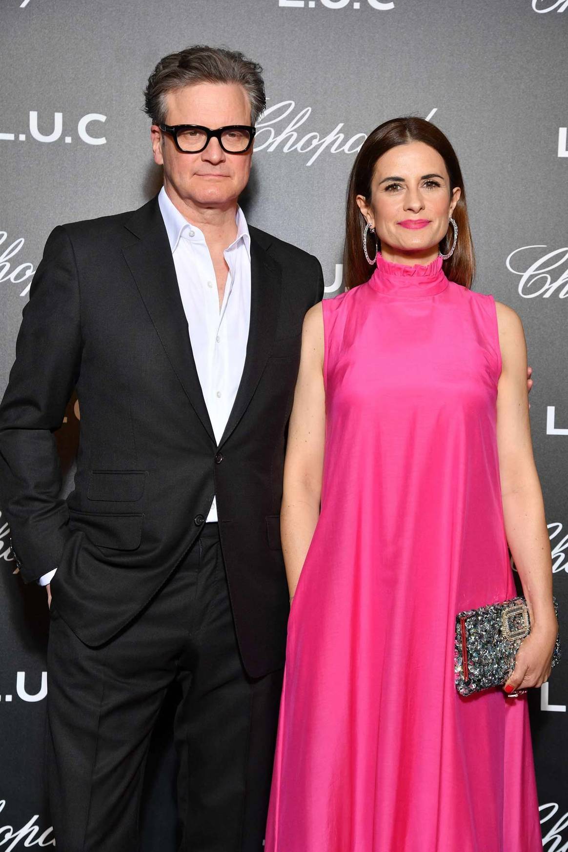 Colin Firth & Livia Giuggioli