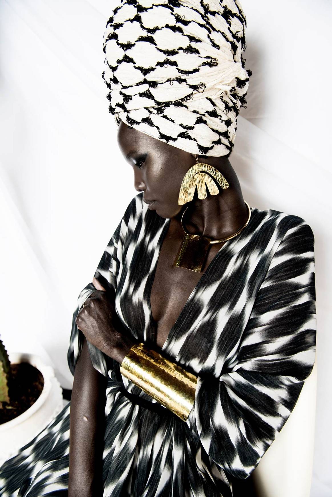 Meet the Senegalese brand whose prints are based on mathematical equations