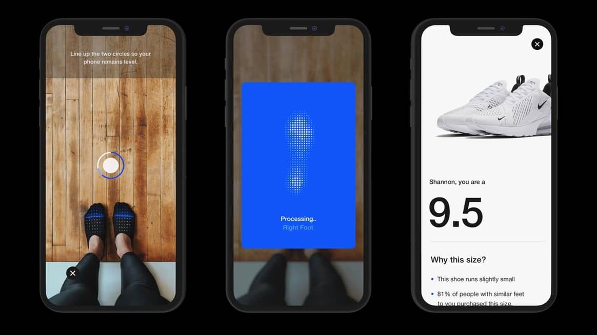 Nike unveils AR feature to help customers find the perfect shoe fit