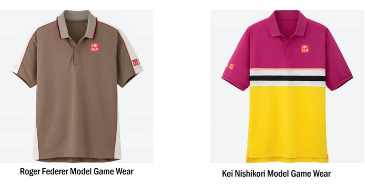 Uniqlo bringt Gamewear-Kollektion von Roger Federer und Kei Nishikori heraus