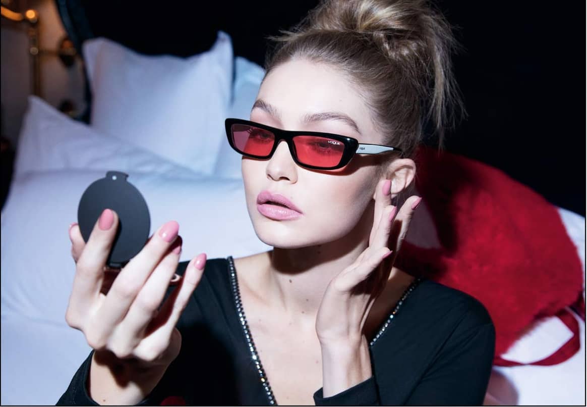 Vogue Eyewear en Gigi Hadid lanceren 2e SS19-capsule