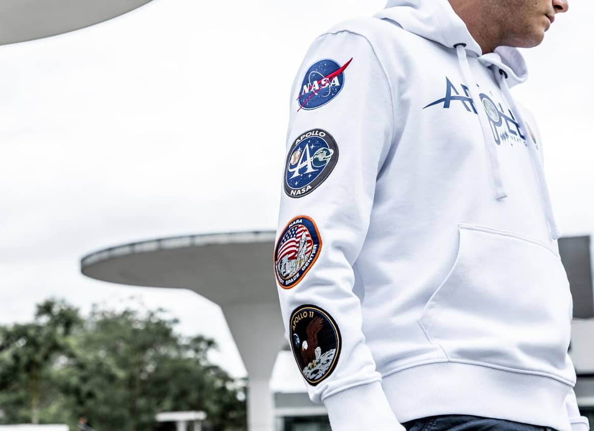 In pictures: Alpha Industries teams up with Nasa in Apollo-inspired collection