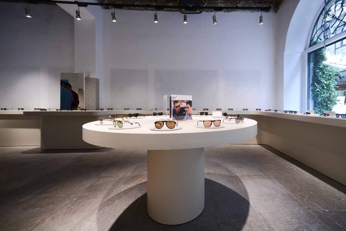 Eerste Europese conceptstore Persol opent in Milaan