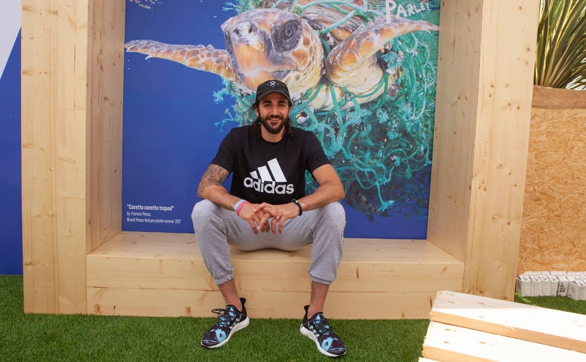 Ricky Rubio presenta en Barcelona la iniciativa Run for the Oceans de Adidas
