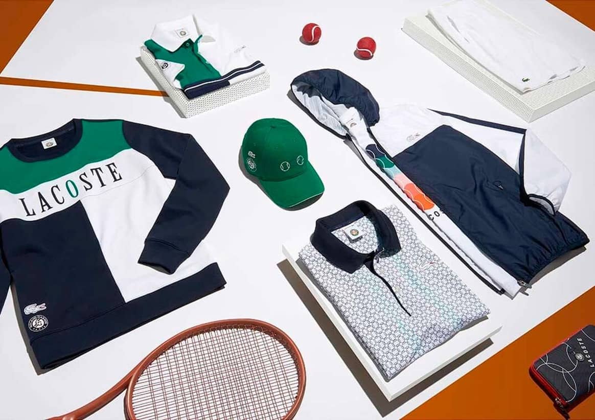 Lacoste y el Roland-Garros lanzan una colección conjunta