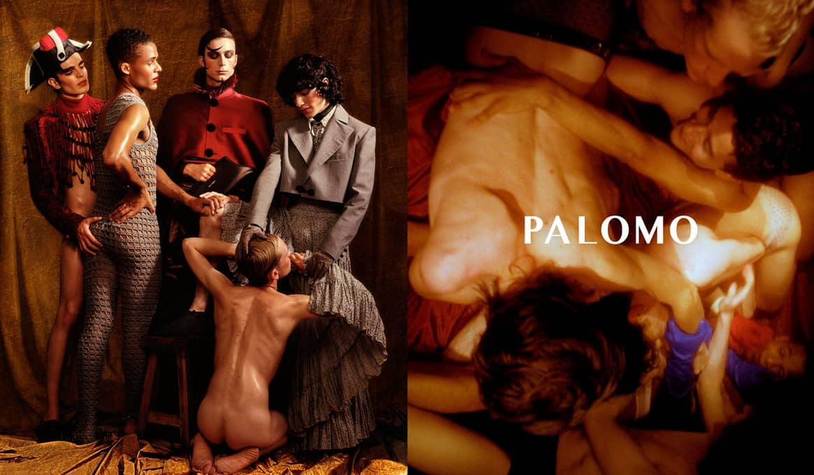 Romance queer en la última campaña de Palomo Spain