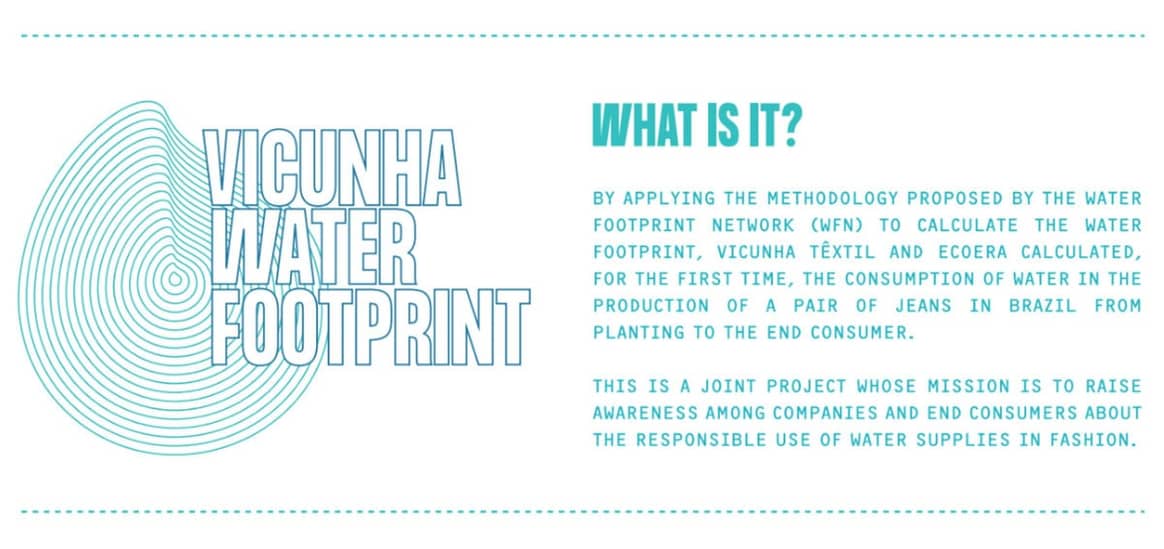 Vicunha introduces project for reducing water consumption in jeans production