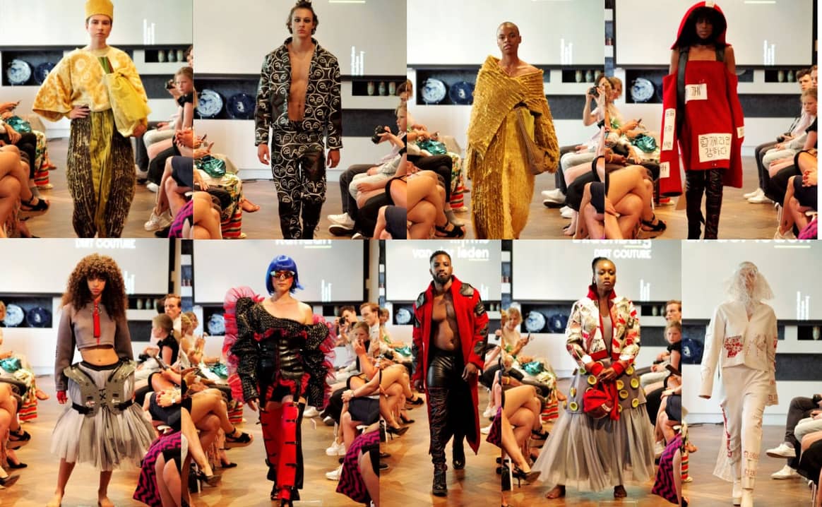 Afstudeerders 2019 van de Amsterdam Fashion Academy vieren hun werk en gaan voor een schone fashion industrie