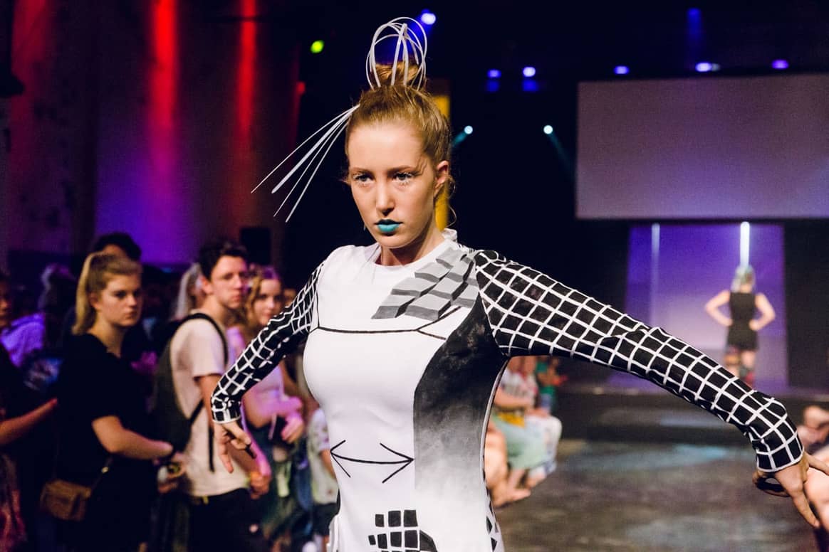 15-jarige Klaskie mode-winnaar van Kunstbende