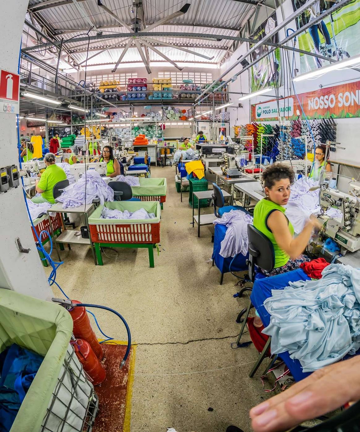 Empresa têxtil baiana zera emissão de carbono na atmosfera
