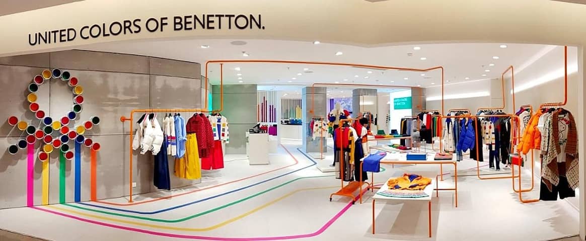 Le nouveau concept retail de Benetton arrive au Printemps Haussmann