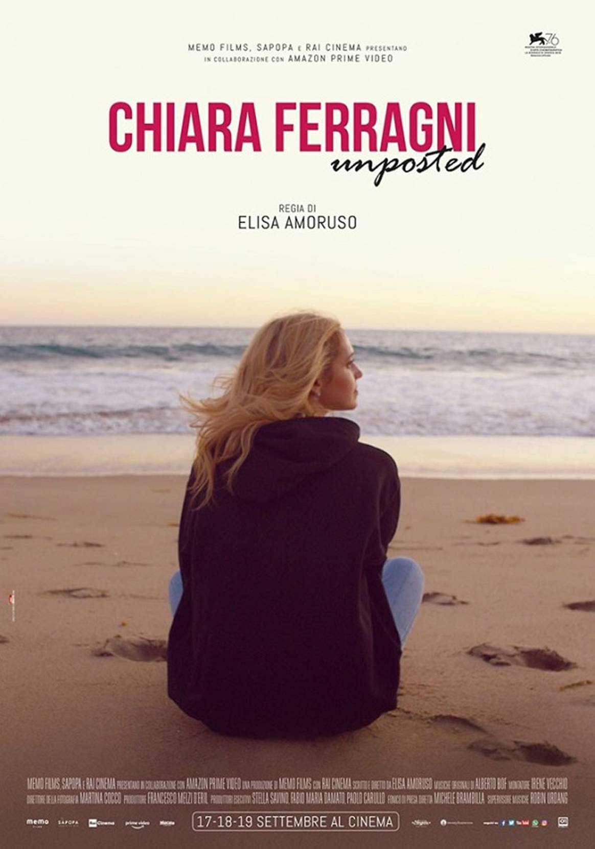 Chiara Ferragni - Unposted debutta il 17 settembre