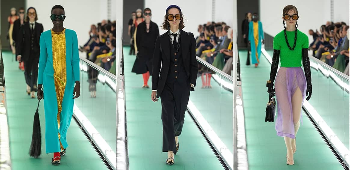 Straight jackets and elegance, Gucci SS20 decoded