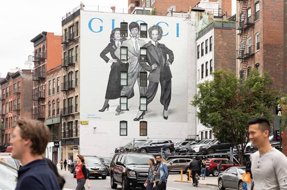 Pour sa campagne automne-hiver 2019-2020, Gucci annonce de nouveaux ArtWalls