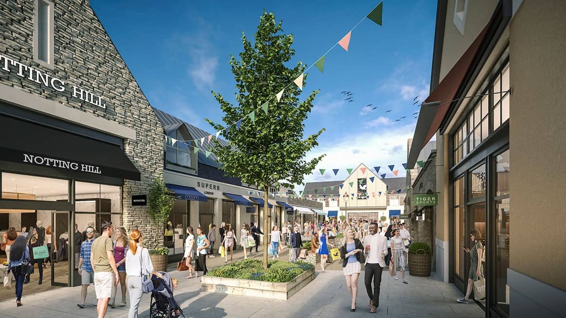 Plans unveiled for 195,000-square-foot designer village in the Cotswolds