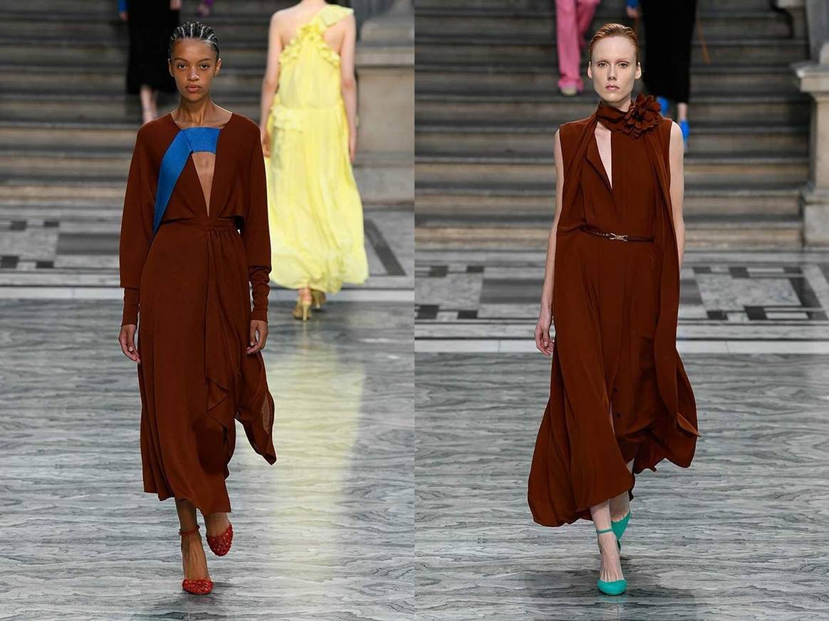 Spotted on the catwalks: Pantone's SS20 fashion colours