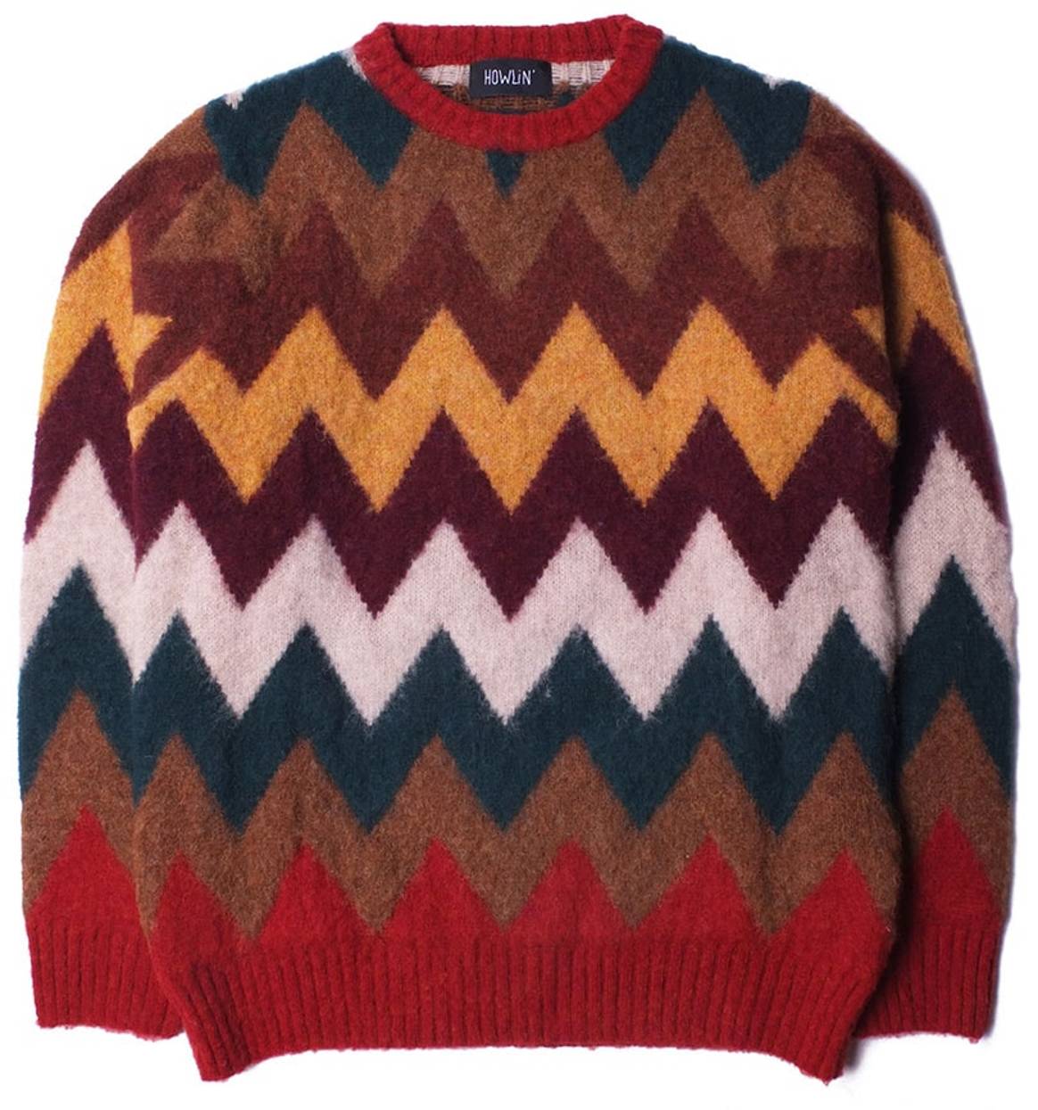 Howlin’ viert 10 jaar Belgisch breigoed met iconische zigzagcapsule als ode aan Luke Edward Halls favoriete sweater