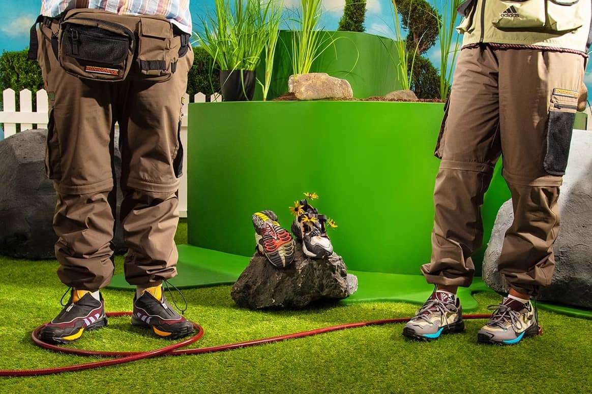 In foto: Adidas lancia una collezione ispirata al giardinaggio