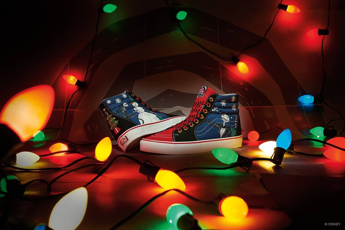 Pour les fêtes, Vans s’inspire de « L'étrange Noël de Monsieur Jack » de Tim Burton