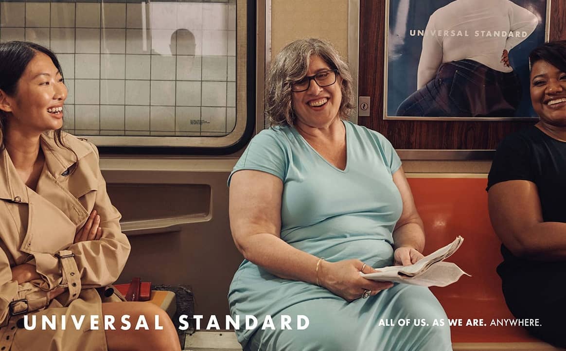 Foto: Universal Standard campagne NYC metro