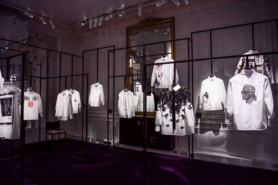 В Москве состоится выставка эксклюзивных белых рубашек Karl Lagerfeld