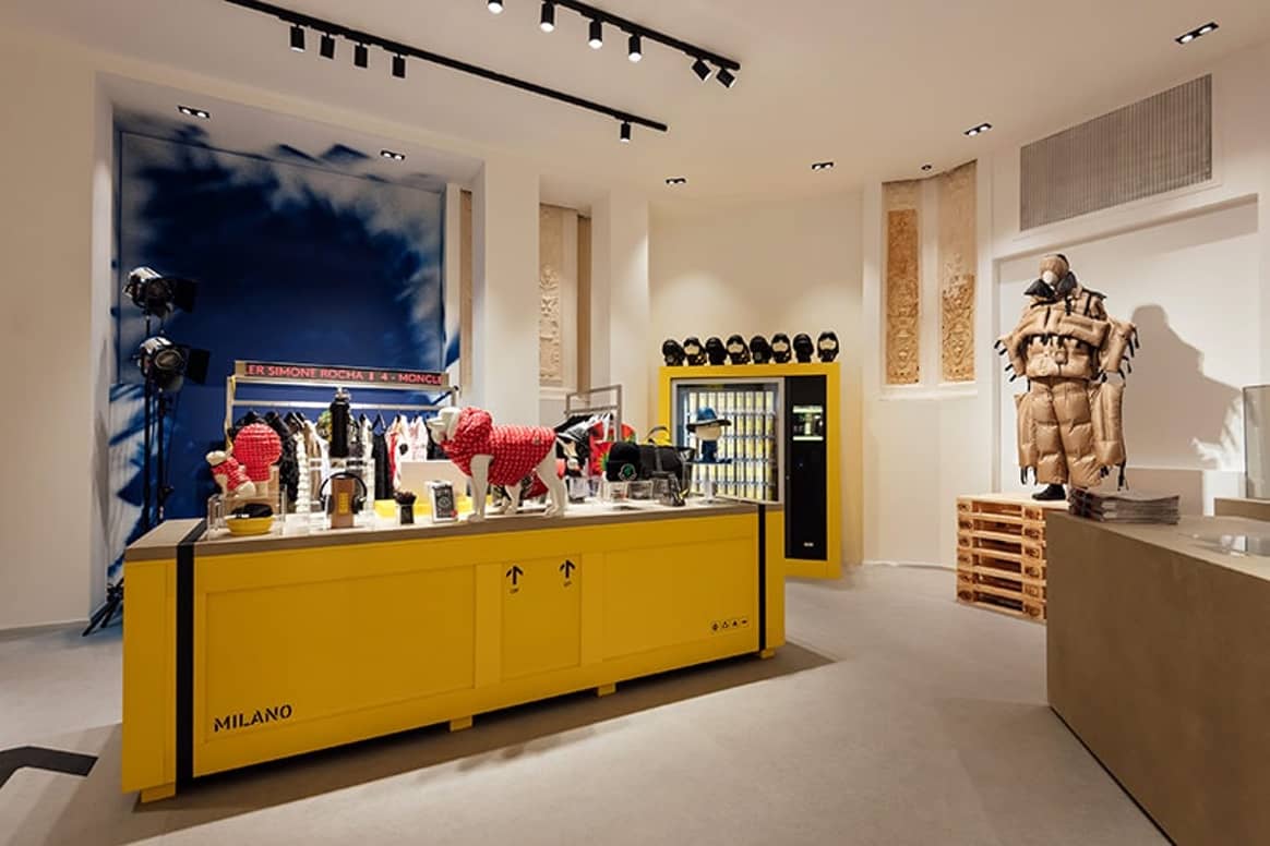 Moncler dévoile sa série de pop-up stores « House of Genius »