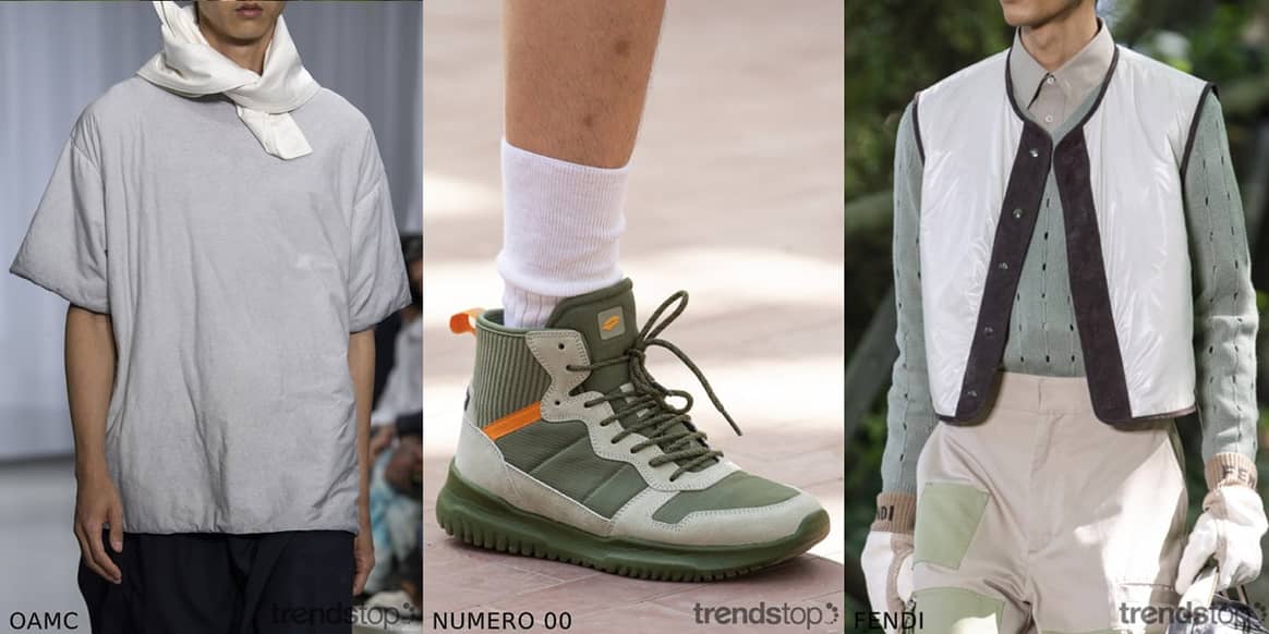 Images courtesy of Trendstop, left to right: OAMC, Numero 00, Fendi, all Spring Summer 2020.