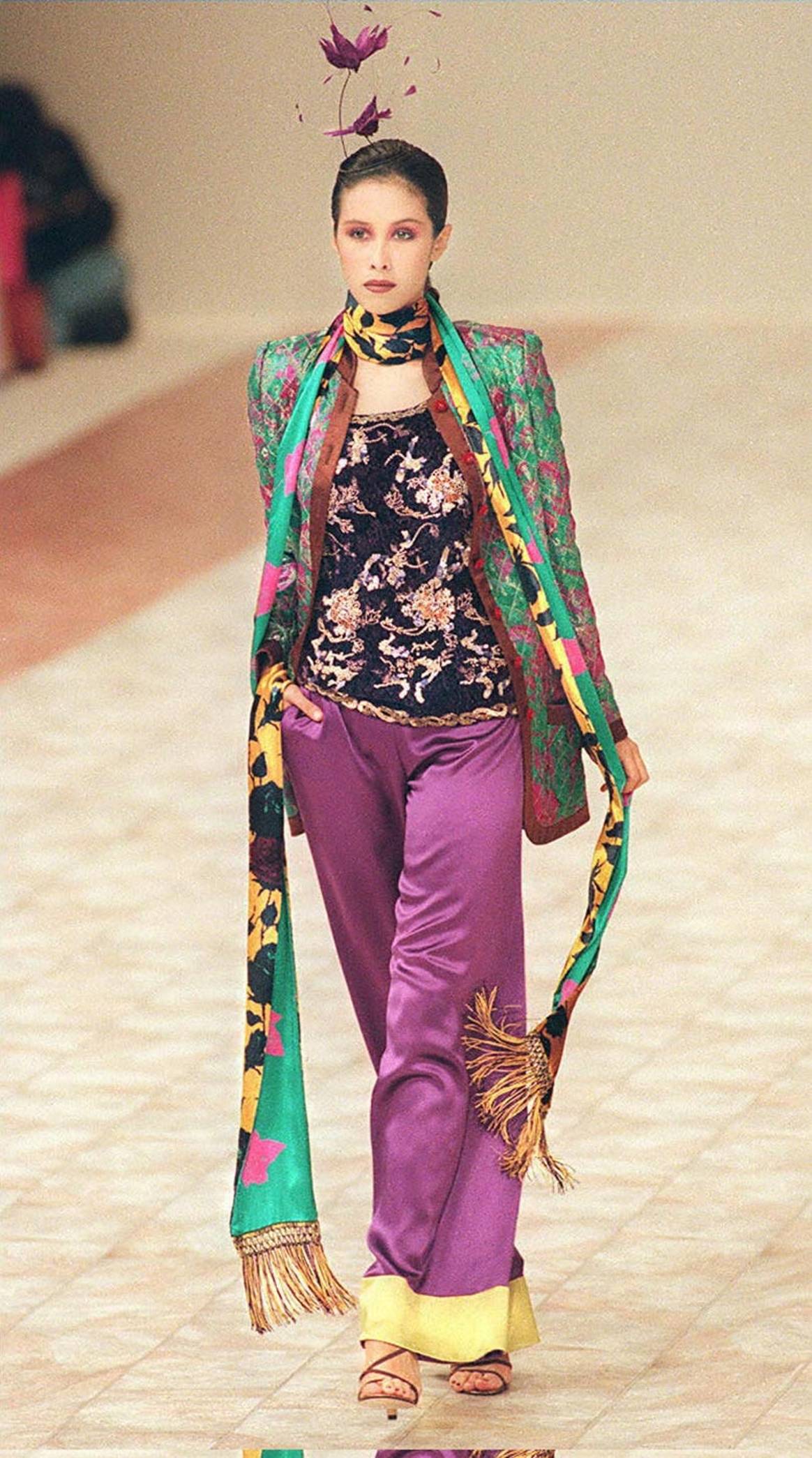 A look at the multi-layered designs of late Emanuel Ungaro