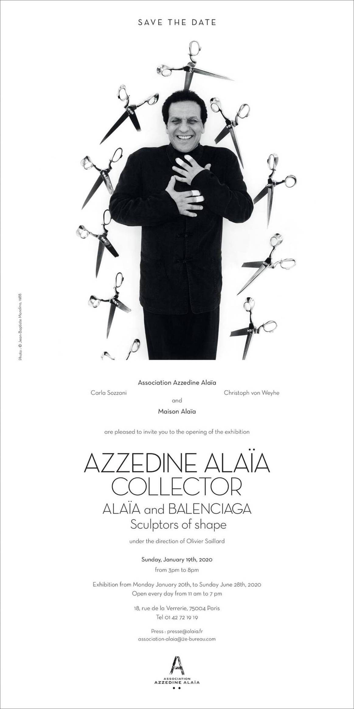 Fondation Azzedine Alaïa : une exposition consacrée à Balenciaga